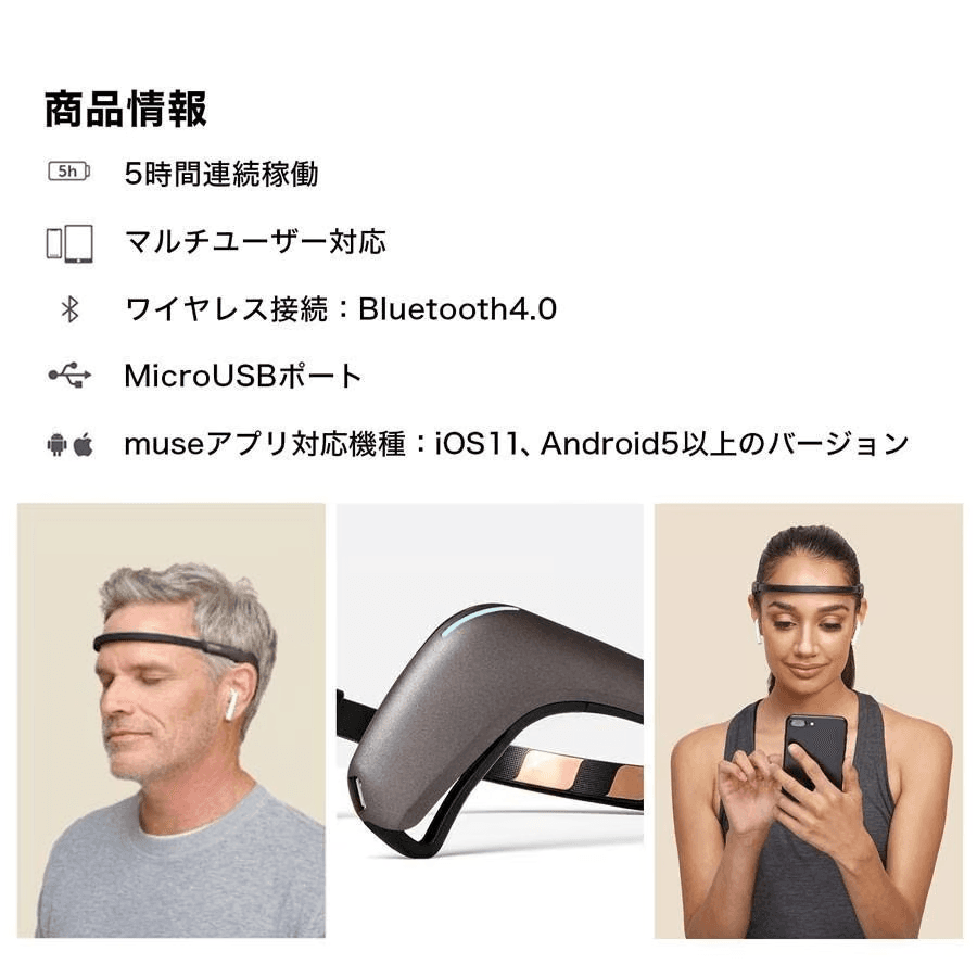 Muse 2 センサー部