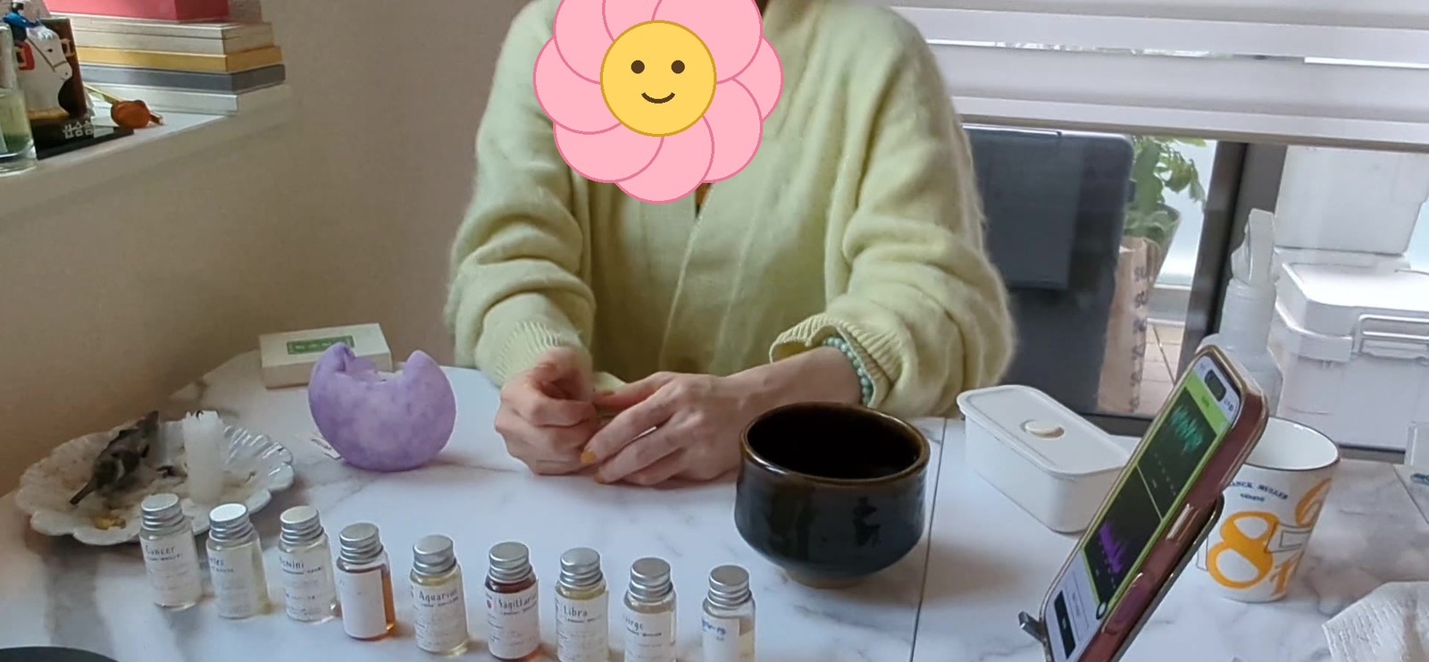 香りと脳波計測 相性診断